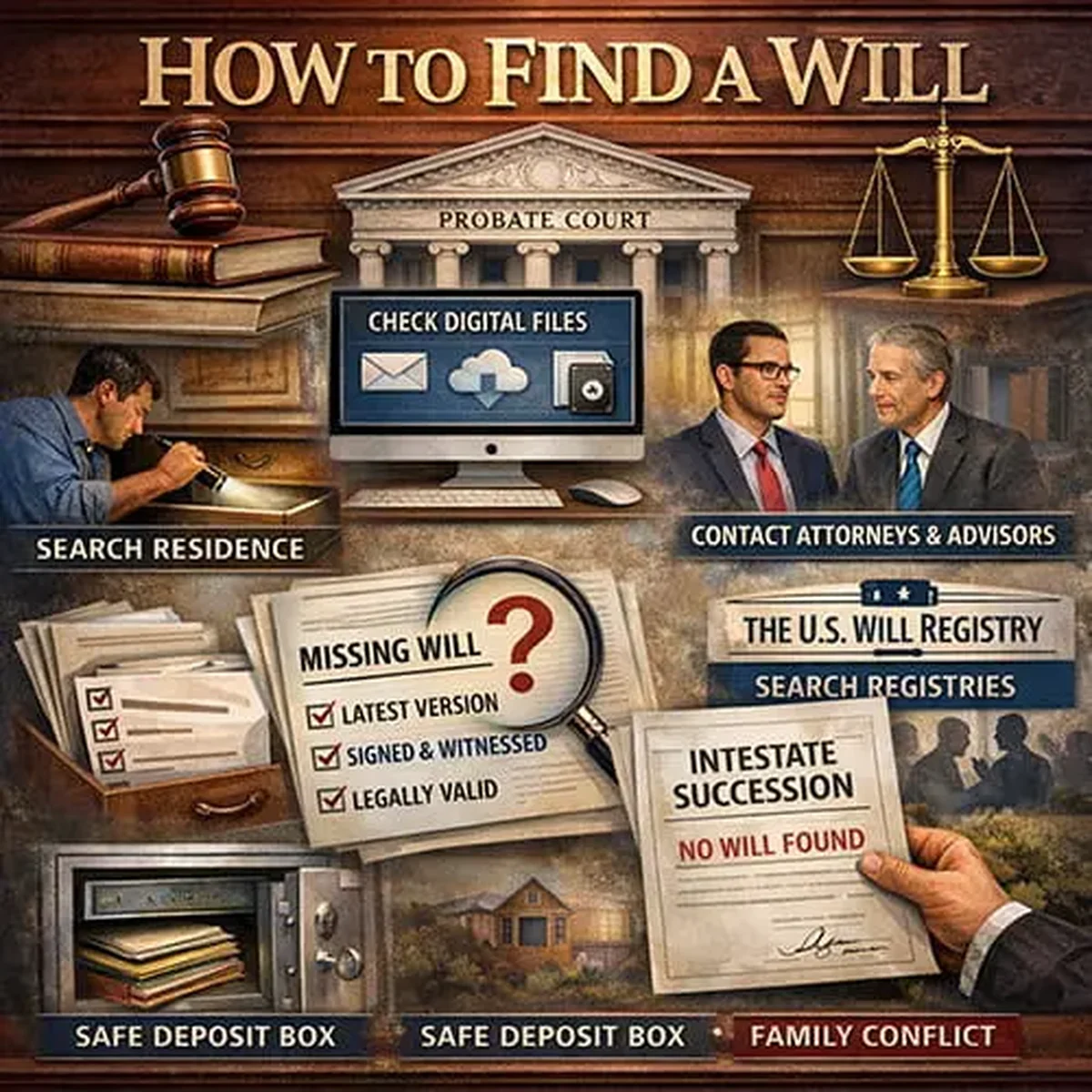 Will Search How to Find a Will: The Complete Missing Will Resource Guide