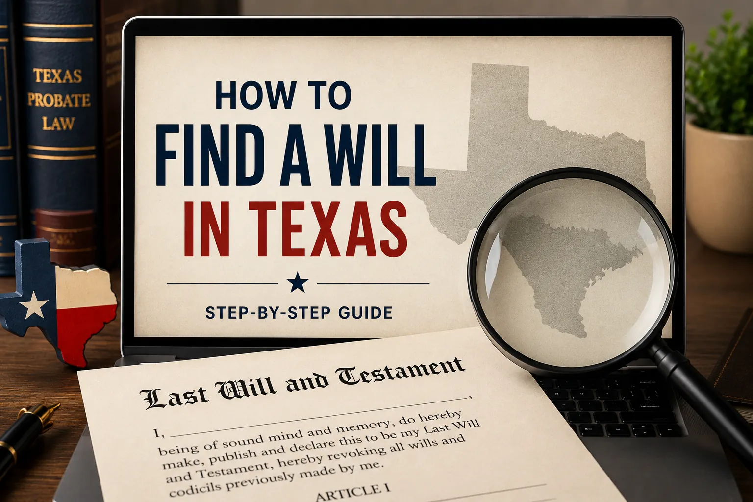 How to Find a Will in Texas